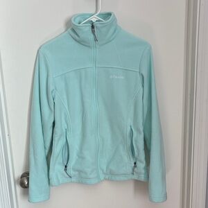 Columbia Women's Light Blue Fleece Jacket
